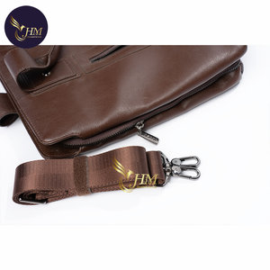 Direct Factory Sale Luxury Business Waterproof <b>Laptop</b> <b>Bag</b> Genuine <b>Leather</b> Case Single Shoulder Modern Style Wholesale - Product Image 2