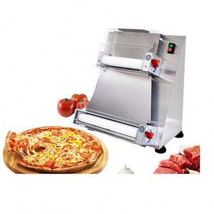 Machine à presser et à rouler la pâte à pizza automatique en acier inoxydable, 10-40 cm/50-500 g, petite taille, pour base de pizza - Product Image 6