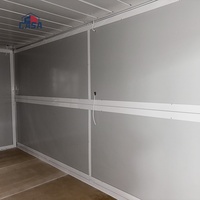 Conception de maison conteneur pliable en acier de 20 pieds pour bureau ou hôtel avec espace respirant et panneau sandwich
