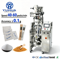 Machine d'emballage automatique verticale YH pour le formage, le remplissage et la fermeture de sachets, machine d'emballage de granulés avec gobelet volumétrique