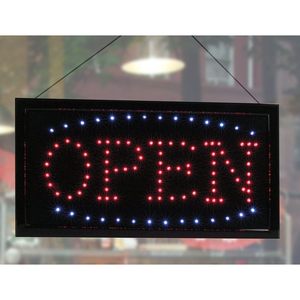 LED open sign <b>board</b> indoor hanging display <b>board</b> shop wall decoration <b>light</b> ambient <b>light</b> shop entrance indicator <b>light</b> sign - Product Image 6