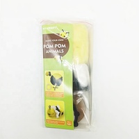 VOSAN CK-261-00 Kit de Bricolage 3D en Polyester Jaune Abeille Animaux Mignons Faits Main Jouets Créatifs pour Enfants de 8 Ans et Plus - Vente Chaude