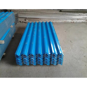 Lamiere Ondulate <span class=keywords><strong>in</strong></span> Acciaio Zincato Verniciato Rosso per Tetti, Pavimenti di Magazzini Durevoli <span class=keywords><strong>in</strong></span> Acciaio al Carbonio - Product Image 5