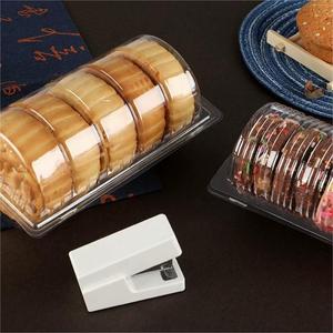 Nhà máy vật nuôi nhựa tráng miệng hộp hình trụ Pastry container cho hàng tạp hóa siêu thị sử dụng bánh cookie bao bì lưu trữ - Product Image 4
