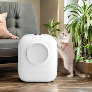 OEM <strong>Best</strong>-<strong>Selling</strong> Fully Enclosed Smart Automatic Self-Cleaning Eco-Friendly Modern Cat Litter Box for Cats <strong>Dogs</strong> 90L ABS Bathroom - Product Image 6