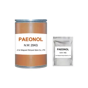 Manufacturer Wholesale CAS: 552-41-0 Paeonol 99% Pure C9H10O3 Extracted From Paeonia Lactiflora For Cosmetic Raw Material