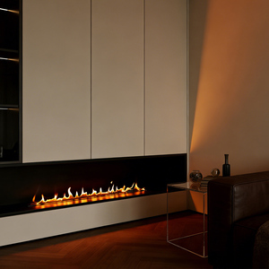 Chimenea de Bioetanol Inno-Fire de 72 Pulgadas, Chimenea Ecológica Inteligente para el Hogar - Product Image 1