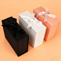 Cajas Magnéticas Plegables de Papel de Lujo Personalizadas, Caja de Regalo Plegable para Almacenamiento, Embalaje de Cajas de Cartón Grandes para Regalo Personalizadas