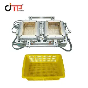 China Taizhou Hot sale direct factory supply high quality cheap price injection plastic fruits and vegetables crate moulding