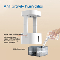 Humidificateur anti-gravité 580ml Humidificateur de bureau Humidificateur d'air