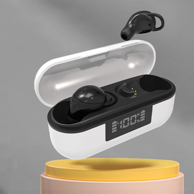 Popular Super Mini In-Ear Earphone Headset Hidden New Invisible Sports Anti-sleep Wireless HD Stereo Noise Reduction Earbuds