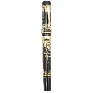Lingmo 고품질 럭셔리 롤러 볼 펜 OEM 디자인 펜 사용자 정의 로고