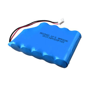 ER14505-4P 4er14505 3.6v 9600mah er14505 + hpc1530 er14505h סוללה נטענת 14505 עם מחבר - Product Image 2