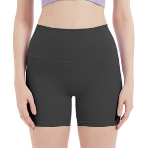 Pantalons de yoga à trois points, shorts de fitness à séchage rapide couleur pêche pour l'été, leggings de sport pour la course à pied et l'entraînement pour femmes - Product Image 3