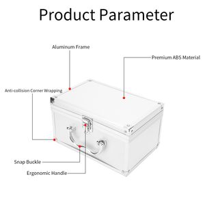 Étui à outils en aluminium gratuit, étui rigide avec mousse DIY, boîtes de rangement en aluminium, étui personnalisé pour appareil photo, étui rigide pour outils - Product Image 6