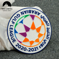 Patchs thermocollants personnalisés écologiques, impression par transfert thermique, patchs de football 3D colorés, patchs floqués avec logo d'équipe pour vêtements