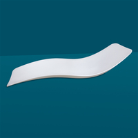 Chaise longue flottante légère pour piscine, chaise longue LEDGE pour piscine, chaise longue de piscine