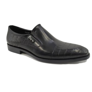 Zapatos de Vestir Formales para Hombre, Estilo Slip-On, Hechos a Mano por Dreamy Stark, de Cuero Vacuno Genuino Negro, para Bodas, Oficina, Invierno, Casuales, para Caminar - Product Image 1