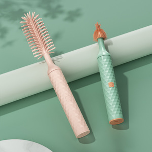 Rechargeable Cordless Baby Bottle Nipple <strong>Brush</strong> <strong>Electric</strong> Silicone Straw Cleaner - Product Image 3