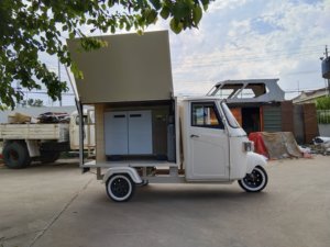 Miglior Prezzo Rimorchio Espresso <span class=keywords><strong>Piaggio</strong></span> Ape, Food Truck Mobile APE a Basso Costo, Acquista Ora in Stock, Consegna Rapida, Prezzo Conveniente - Product Image 4