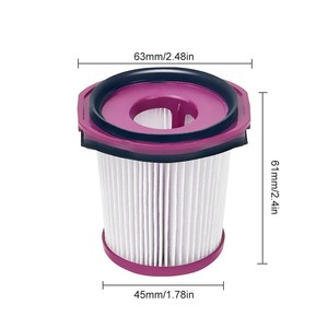 ตลับกรองเครื่องดูดฝุ่นฉลามใช้กับ LC351 LC200JIV LC501JOR กรองฝุ่นประสิทธิภาพสูงใช้ในบ้าน - Product Image 2