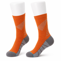 Chaussettes de randonnée respirantes en tricot avec soutien de la voûte plantaire, motif personnalisé, chaussettes OEM