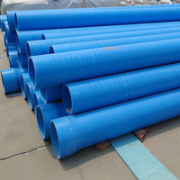 Pipa Casing Sumur 168mm untuk Sumur Air UPVC 1&quot Riser Pipa Plastik PVC untuk Sumur Bor 1/2 Inch