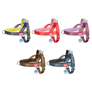 Arnés de Pecho para Mascotas de Nailon Reflectante con Estampado Bohemio Personalizado y Hebilla Resistente para Perros de Todos los Tamaños, Anti-Escape - Product Image 6