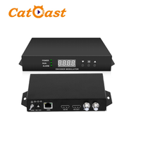 Mini Encodeur Modulateur QAM MPEG2 HD 1080P ATSC RF pour Télévision par Câble aux États-Unis, au Canada et au Mexique