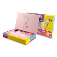 Carpeta de Maquillaje con Cierre Magnético, Impresión de Logotipo Personalizado en Colores Frescos, Materiales Reciclados Ecológicos, para Crema Facial