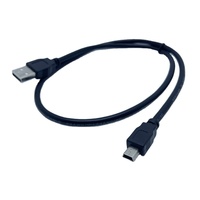 Cable de Datos USB a Mini5P con Conector Trapezoidal, Cable USB2.0 a Puerto T V3 para Disco Duro Mini