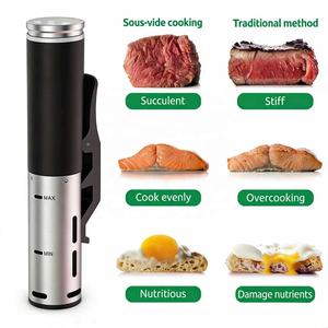 Pentola Elettrica a Cottura Lenta Portatile in Acciaio Inox con Timer Digitale e Sonda di Temperatura, Resistente, per Uso Domestico, <span class=keywords><strong>Sous</strong></span> <span class=keywords><strong>Vide</strong></span> e Sottovuoto - Product Image 2