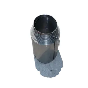 Flexible steel telescopic spring cover for protection screw cylinder hydraulic