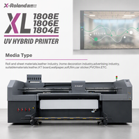 Printer UV Hybrid Industri X-Roland 8 Pcs Head I3200-U1 Sistem Pendingin Air LED UV Printer Hybrid untuk Wallpaper