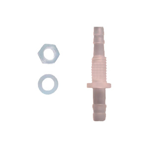 Conector de plástico 5-M8-6 para pasaje a través de paneles con juego de tuercas y arandelas para mangueras flexibles - Product Image 5
