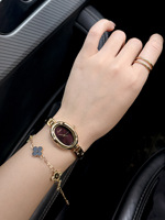 Montre de Luxe Femme Citizen 2026, Étanche 3 ATM, en Acier Inoxydable, Design Ovale 20mm, Mouvement Quartz, Sport et Mode, Charme