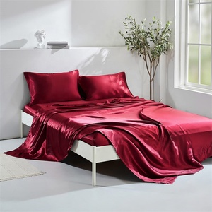 <span class=keywords><strong>Outlet</strong></span> di Fabbrica Oeko Tex, <span class=keywords><strong>Lenzuola</strong></span> in Seta di Gelso 100% Certificata 6A, Produttore di Biancheria da Letto in Seta, Lenzuolo Piatto e Lenzuolo con Angoli in Seta - Product Image 6