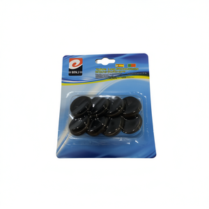 Protezioni per gambe di tavoli MNJ, 24 pezzi, cuscinetti in gomma nera per la protezione dei mobili - Product Image 1