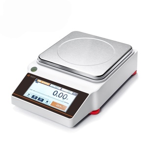 Báscula de Laboratorio Digital Electrónica de Alta Precisión con Pantalla Táctil Veidt, Báscula de Análisis con Protección Contra el Viento - Product Image 1