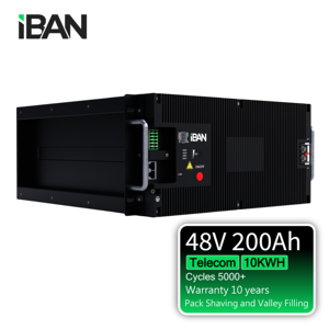Hot Sales Customized <b>48V</b> 200Ah LiFePO4 Lithium Ion <b>Battery</b> with 6000 Cycles for Telecom Communication - Product Image 3