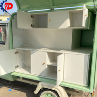 Kiosque de restauration rapide au design unique, chariot de crème glacée mobile pour l'extérieur, tricycle électrique, tuk-tuk, barbecue, café, camion de restauration