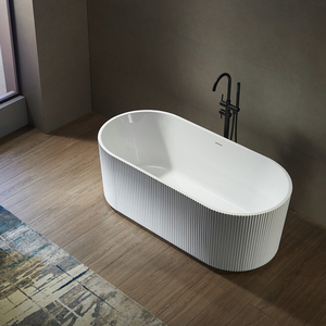 Baignoire autoportante moderne en acrylique pour adultes, idéale pour hôtels et salles de bain, avec fonction bain à remous - Product Image 3