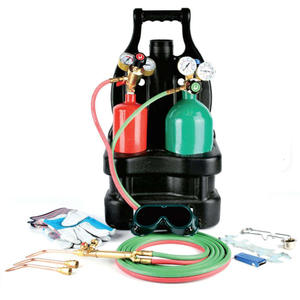 ชุดเชื่อมแบบอเมริกัน ใช้แก๊สออกซีอะซิลีน พร้อมปืนเชื่อมแก๊ส CO2 และถังแก๊สออกซีอะซิลีน - Product Image 2