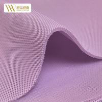 Tejido de malla espaciadora 3D de poliéster de punto por urdimbre con monofilamento, resistente a la abrasión y absorbente de humedad para calzado (OEM y ODM)