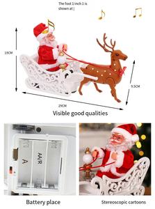 कारखाने थोक जनता क्लॉस म्यूजिकल चढ़ाई रस्सी रस्सी सीढ़ी पर छुट्टी के लिए सटा खिलौना गहने - Product Image 3