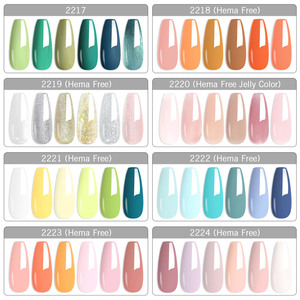 Kit <span class=keywords><strong>de</strong></span> 6 Piezas <span class=keywords><strong>de</strong></span> Esmalte <span class=keywords><strong>de</strong></span> <span class=keywords><strong>Uñas</strong></span> en Gel Venalisa <span class=keywords><strong>Color</strong></span> Rojo para Manicura DIY, Kit <span class=keywords><strong>de</strong></span> Inicio para <span class=keywords><strong>Uñas</strong></span> Francesas, Esmalte <span class=keywords><strong>de</strong></span> <span class=keywords><strong>Uñas</strong></span> en Gel <span class=keywords><strong>Color</strong></span> Nude Natural, Regalo - Product Image 5