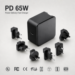<span class=keywords><strong>Chargeur</strong></span> rapide rétractable 3 en 1 65W 70W GaN, <span class=keywords><strong>chargeur</strong></span> PD 3 ports, adaptateur de voyage <span class=keywords><strong>portable</strong></span> pour iPhone <span class=keywords><strong>Samsung</strong></span> Android - Product Image 1