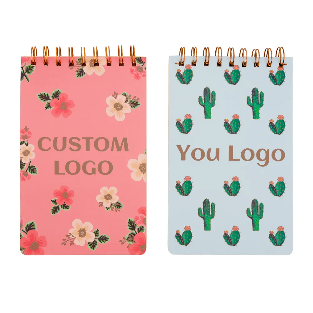 Nhà máy tùy chỉnh notepad Chất lượng cao trang nội thất Định dạng bìa cứng giấy Lưu ý cuốn sách nhật ký Tạp Chí chương trình nghị sự xoắn ốc máy tính xách tay