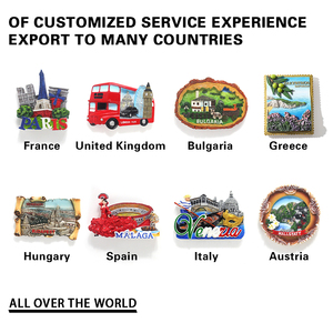 Magneti per Frigorifero in Resina Epossidica Personalizzabili con <span class=keywords><strong>Foto</strong></span> 3D, Souvenir Direttamente dalla Fabbrica, Magneti Personalizzati con Logo - Product Image 3