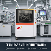 Nouvelle machine d'impression de pochoirs de pâte à souder SMT entièrement automatique WDS-A26P avec alignement par vision et haute précision pour PCB